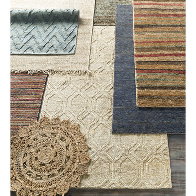 product image for Jute JUTE BLEACH Hand Woven Rug in Cream by Surya 18
