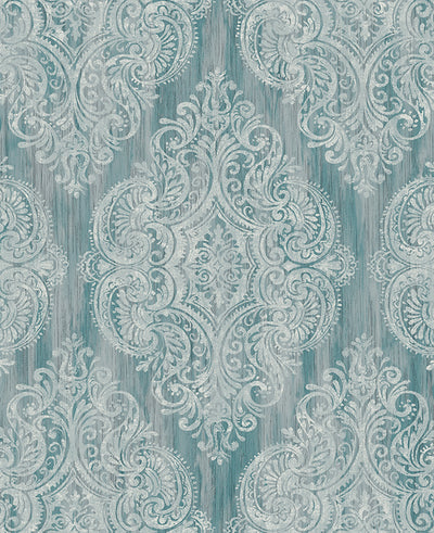 product image of Jackman Damask Wallpaper by Carl Robinson for Seabrook Wallcoverings 555
