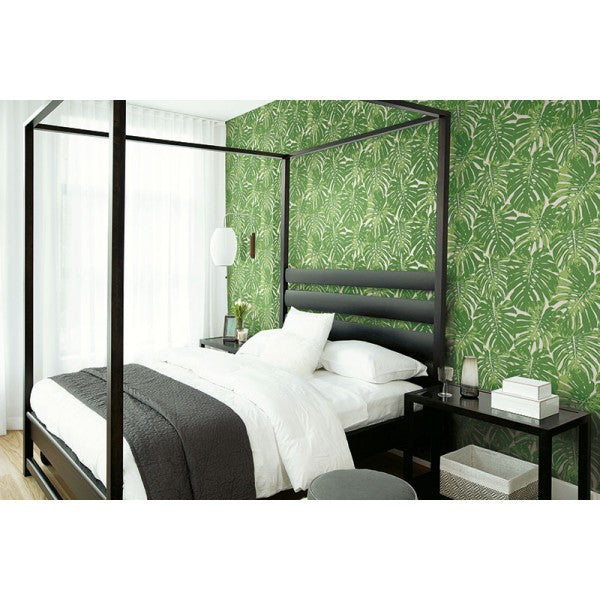 media image for Jamaica Wallpaper in Green from the Tortuga Collection by Seabrook Wallcoverings 26