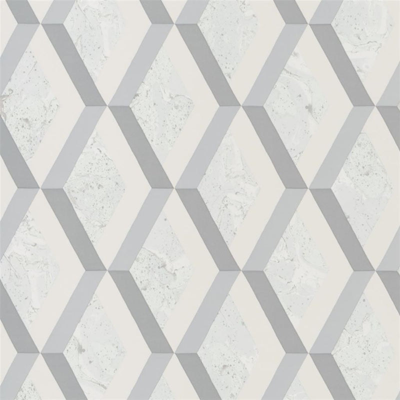 media image for Jourdain Wallpaper in Graphite from the Mandora Collection by Designers Guild 213