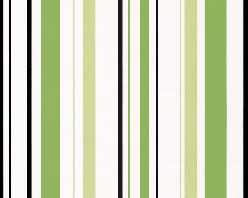 media image for Joyful Stripes Wallpaper in Green design by BD Wall 299