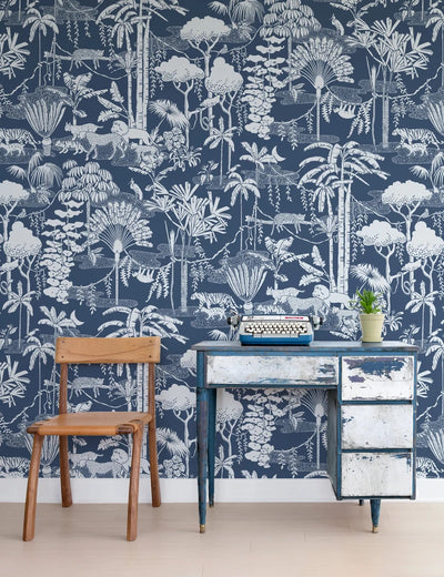 product image for Jungle Dream Wallpaper in Lune design by Aimee Wilder 53
