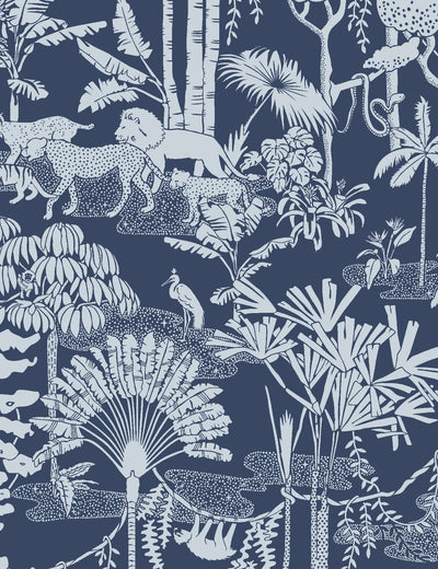 product image of Jungle Dream Wallpaper in Lune design by Aimee Wilder 51