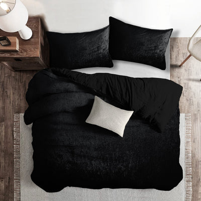 product image of Juno Velvet Black Bedding 5 555