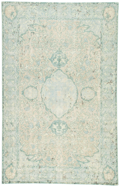 product image for Alessia Border Rug in Pelican & Aquatic design by Jaipur Living 27