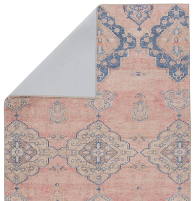 product image for Adalee Medallion Pink & Blue Rug by Jaipur Living 56