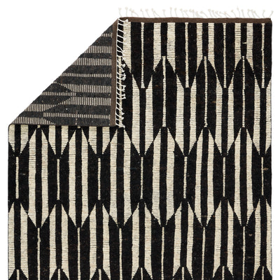 product image for Keoka Quest Hand Knotted Dark Brown & Ivory Rug 3 23