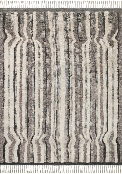 product image of Khalid Rug in Stone / Charcoal by Loloi 532