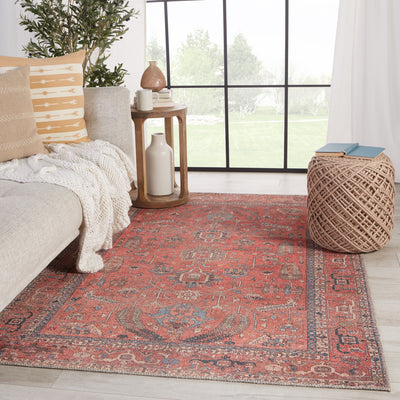product image for Galina Oriental Rug in Red & Blue by Jaipur Living 19