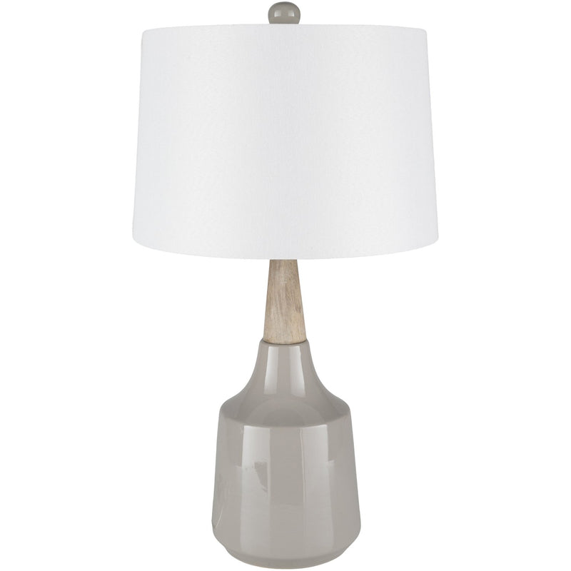media image for Kent KTLP-004 Table Lamp in Medium Gray & White by Surya 263