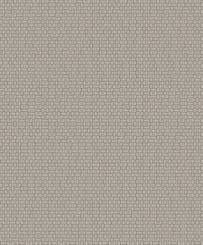 product image of Capsule Geometric Wallpaper in Nobel Grey from the Mondrian Collection by Seabrook 519