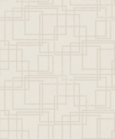 product image of Bauhaus Cityscape Wallpaper in Linen from the Mondrian Collection by Seabrook 580