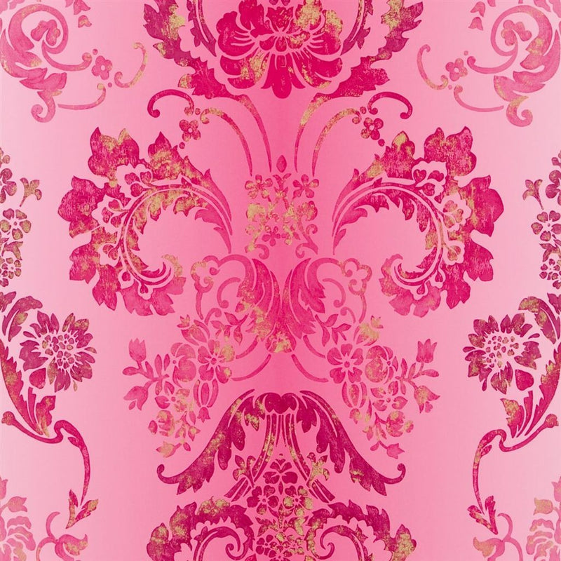 media image for Kashgar Wallpaper in Fuchsia from the Edit Vol. 1 Collection by Designers Guild 291
