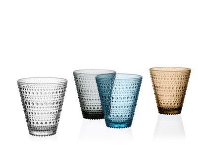 product image for Kastehelmi Set of 2 Tumblers in Various Colors design by Oiva Toikka for Iittala 50