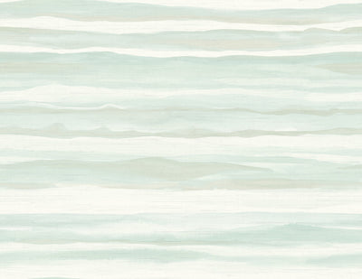 product image of Kentmere Waves Wallpaper in Aqua Grey from the Lugano Collection by Seabrook Wallcoverings 539