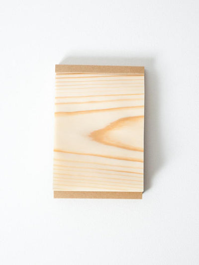 product image for kizara wood sheet memo pad in various sizes 3 55