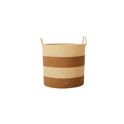 product image for gomi cylinder storage baskets 3 pcs set caramel by oyoy 3 64