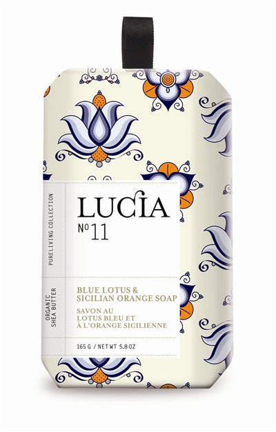 product image of Blue Lotus and Sicilian Orange Soap design by Lucia 596