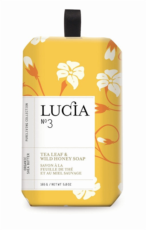 media image for Lucia Tea Leaf & Wild Honey Soap design by Lucia 254