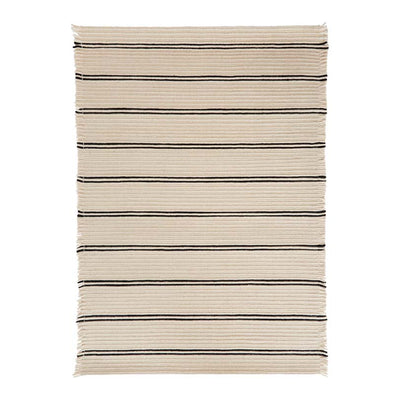 product image for putki rug offwhite black by oyoy l300268 1 17