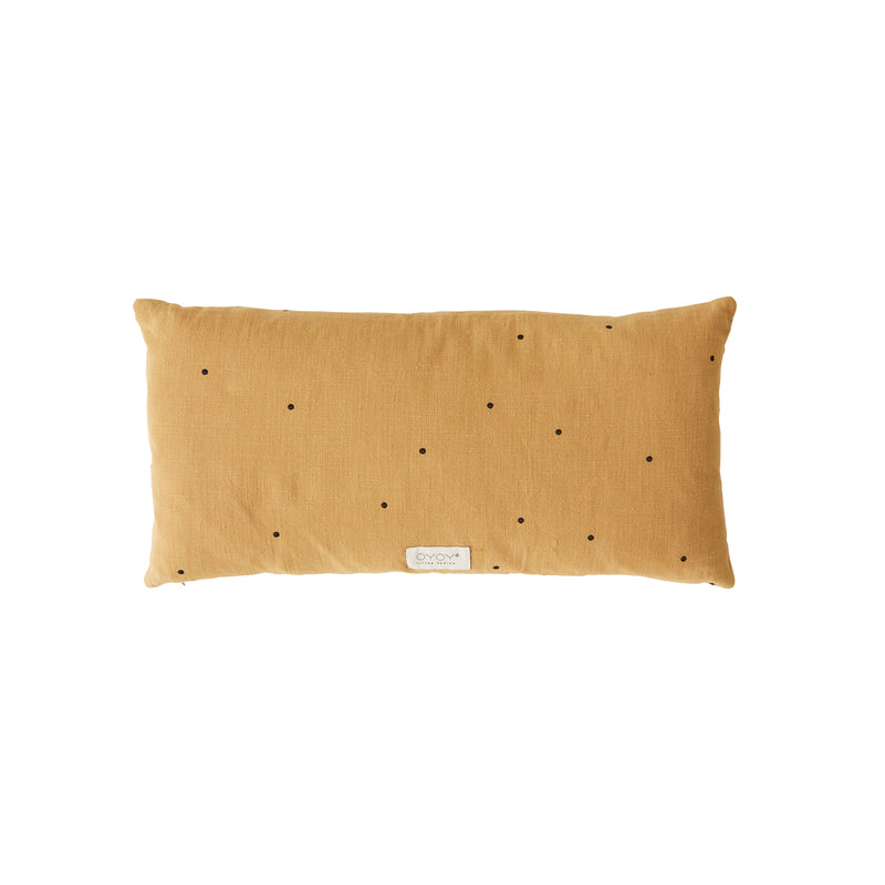media image for kyoto dot cushion long curry by oyoy l300439 1 272