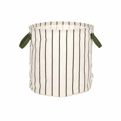 product image for Raita Laundry/Storage Basket in Green / Offwhite 2 65