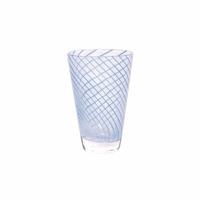 product image of Yuka Groove Glass Set in Blue 1 592