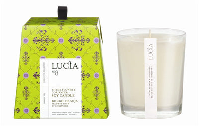 product image of Lucia Thyme Flower & Coriander Candle design by Lucia 589