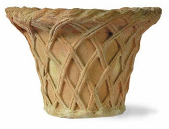 product image of Lattice Pot Planter in Terracotta Finish design by Capital Garden Products 511