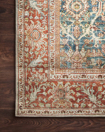 product image for Layla Rug in Ocean & Rust by Loloi II 71