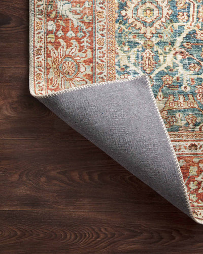 product image for Layla Rug in Ocean & Rust by Loloi II 98