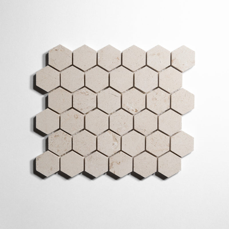 media image for 2 Inch Hexagon Mosaic Tile Sample 255