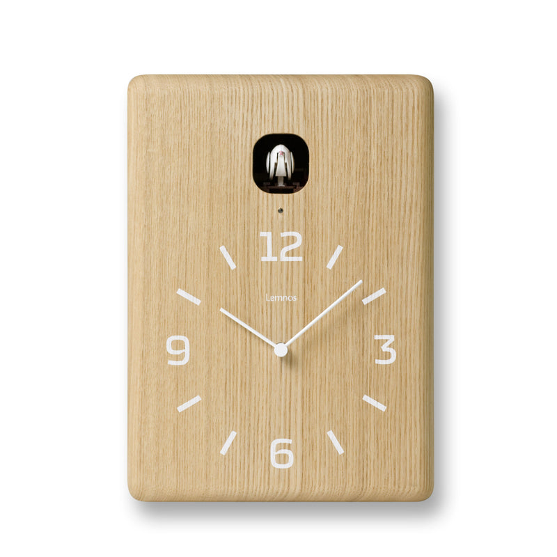 media image for cucu wall clock in natural design by lemnos 1 268