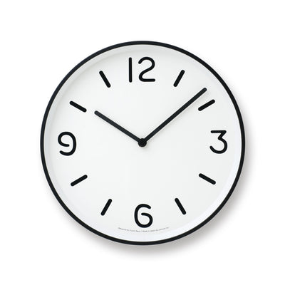 product image of mono wall clock in white design by lemnos 1 548
