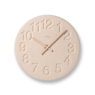 product image of earth wall clock in pink design by lemnos 1 55