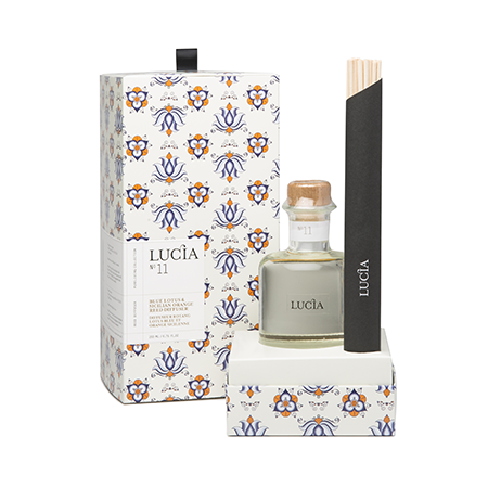 media image for copy of lucia goat milk linseed flower aromatic reed diffuser design by lucia 1 214