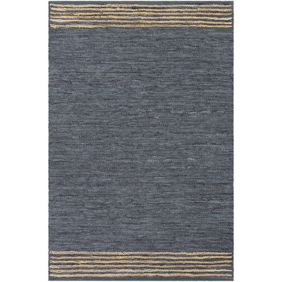 product image of Lexington LEX-2304 Hand Woven Rug in Charcoal & Beige by Surya 529