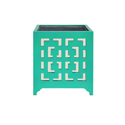 product image for Greek Key Motif Planter With Mirror By Bd Studio Ii Libby Turq 1 48
