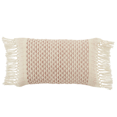 product image of Liri Haskell Indoor/Outdoor Light Burgundy & Ivory Pillow 1 546