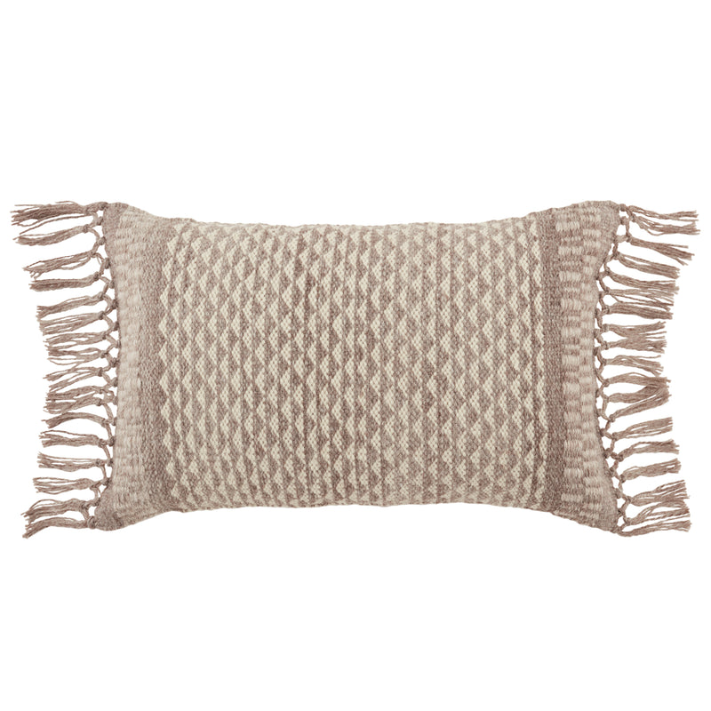 media image for Liri Haskell Indoor/Outdoor Taupe & Ivory Pillow 1 218
