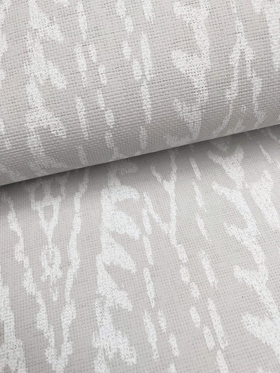 product image for Rousseau Paperweave Wallpaper in Warm Grey 10