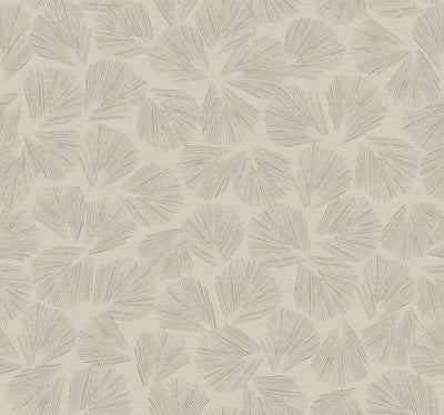 product image for Elora Leaf Wallpaper in Taupe 18