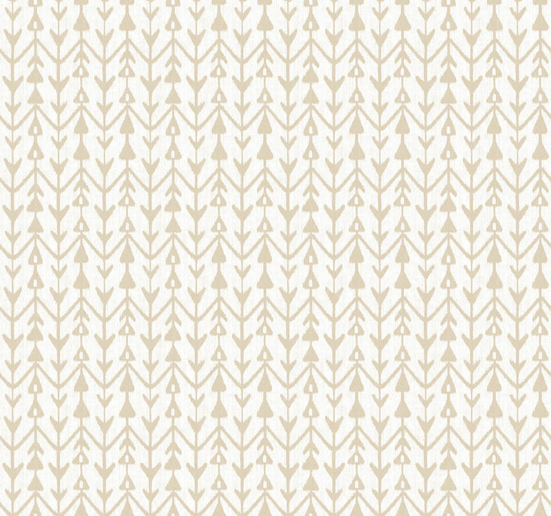 media image for Martigue Stripe Wallpaper in Ochre 238