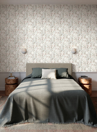 product image for Avril Chinoiserie Wallpaper in Blush 23