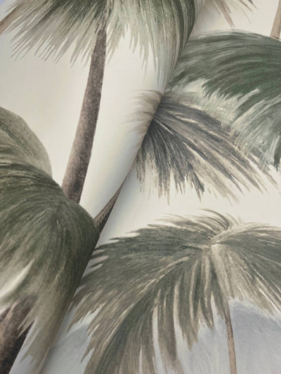 product image for Plein Air Palms Wallpaper in Vintage 51