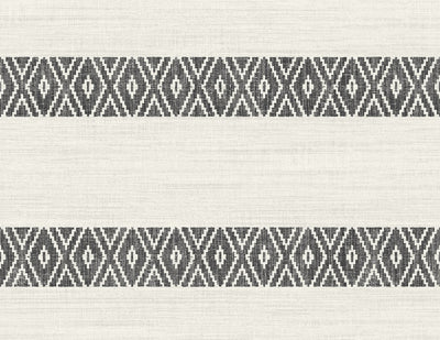 product image for Alani Geo Stripe Wallpaper in Charcoal 49