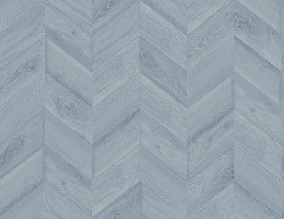 product image of Keone Bay Chevron Wallpaper in Bay Blue 574