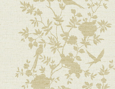 product image of Aloha Bird Trail Wallpaper in Golden 58