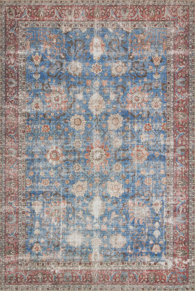 product image of Loren Rug in Blue & Brick by Loloi 538