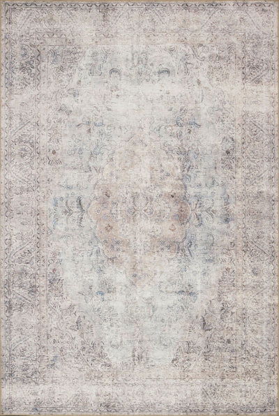 product image of Loren Rug in Silver & Slate by Loloi 578